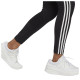 Adidas Γυναικείο κολάν Essentials 3-Stripes High-Waisted Single Jersey Leggings